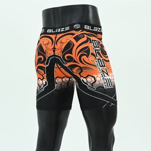 Pantalones Cortos de Compresión Personalizados para Hombre, Estilo Urbano, Cintura Media, Transpirables, Impermeables, Cómodos, Elásticos, para Entrenamiento Deportivo - Product Image 1