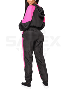 Trajes Deportivos Cortavientos para Hombre, de Alta Calidad, Ligeros, de Spandex/Poliéster, con Patrón Sólido, Transpirables, Personalizables, para Verano - Product Image 6
