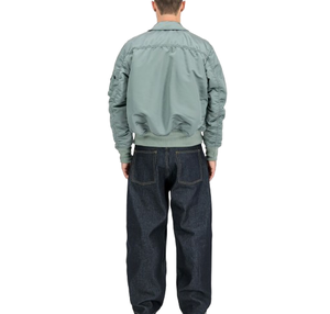 Veste bomber d'hiver en nylon épais de haute qualité, personnalisée, style streetwear, imprimée, pour homme. - Product Image 4