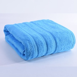 Home Use 100% Cotton <b>Towel</b> Solid Color Embroidered Logo Soft and Absorbent Woven Technics Wholesale - Product Image 5