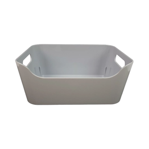 Wholesale Custom Logo Bathroom <b>Storage</b> Organizer Boxes Rectangle Hollow PP <b>Storage</b> <b>Baskets</b> Vietnam Manufacture Cheap Price - Product Image 4