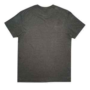 เสื้อยืดสไตล์ลำลองสำหรับผู้ชาย เสื้อผ้าสำหรับผู้ชายจากผู้ผลิต ผ้าฝ้าย 100% สีดำและสีส้มล้วน - Product Image 4