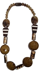 Collar de resina hecho a mano con aspecto atractivo, joyería de moda - Product Image 4