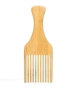 Faizacraft Eco-Friendly Handmade Anti-Static <b>Wooden</b> Scalp Massager <b>Comb</b> with Wide Teeth for Men and Women-Modern Design - Product Image 6