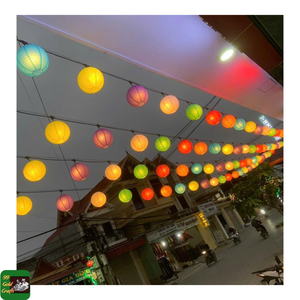 Lanterne en papier suspendue pour les événements du Nouvel An lunaire et du Festival de la Mi-Automne au Vietnam, pour la vente en gros - Product Image 6
