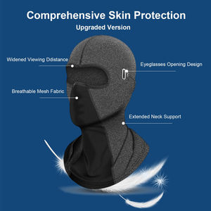 Balaclava coupe-vent intégrale pour le froid, idéale pour le snowboard, le cyclisme, la randonnée et la course en été. - Product Image 6