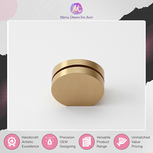 Proveedor de Origen Indio que Vende Porta Tarjetas de Visita Redondos Clásicos de Oro de Primera Calidad, Porta Menús de Latón a un Precio Mínimo - Product Image 5