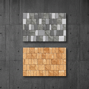 Carreaux muraux émaillés 3D effet pierre sablée, design mat, 300x450mm, pour extérieur, hall, 12x18, prix abordable - Product Image 5