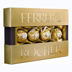 Chocolate Ferrero Rocher con Oblea Crujiente y Relleno Cremoso, Calidad Premium, Distribuidor Mayorista - Product Image 1