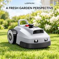 Robot Pemotong Rumput NetRTK LOPKIN Seri L dengan Navigasi Visi 3D dan Penghindaran Rintangan AI untuk Perawatan Taman yang Dikendalikan Aplikasi