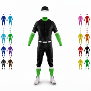 Modern Trendy Baseball Uniform Set Custom Sublimation Jersey Pants Comfortable High Performance Team Sports Apparel OEM Uniform - Product Image 1