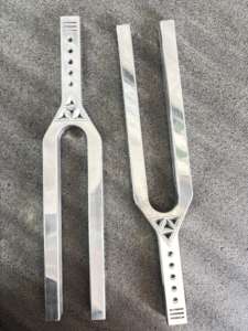 One Side-Ended 528 Hz & 432 Hz Giant Tuning Fork Stress relief meditation <b>tool</b>.. - Product Image 6