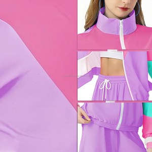 Conjunto Deportivo Cortavientos Personalizado de Alta Calidad, Conjunto Deportivo de Nailon Transpirable, Conjunto Deportivo Informal Sólido para Primavera - Product Image 2