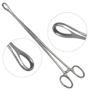 Forceps à éponges Foerster manuel 250 mm 17-142-250, instrument chirurgical de préhension de précision en acier inoxydable, Hermann Meditech - Product Image 1