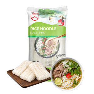 Fideos de Arroz Planos Tipo Pho para Distribuidores Coreanos, Calidad Premium, Fabricación OEM, Precio Competitivo, Marca Privada Personalizada - Product Image 1