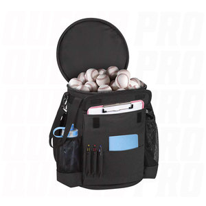 Sac d'équipement de baseball professionnel avec plusieurs compartiments pour balles, battes, gants, casque, chaussures et accessoires, grande capacité - Product Image 2