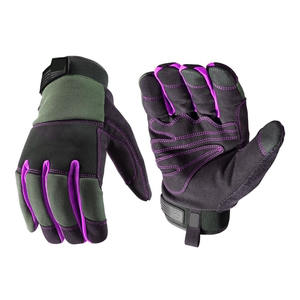 Reinforced Synthetic Leather Amara Mechanic Gloves Work Protection Industrial Hand <b>Safety</b> Anti Slip Heavy Duty Work Gloves - Product Image 3