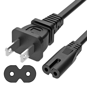 สายไฟ AC ยาว 12 ฟุต 2 ขา แบบ US พร้อมปลั๊กต่อขยาย  ตัวนำทองแดง ฉนวน PVC 16AWG 25V 13A สำหรับอุตสาหกรรมและเครื่องใช้ไฟฟ้าภายในบ้าน 5 แกน - Product Image 1