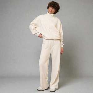 Ensemble de survêtement en molleton épais unisexe, vêtements de sport personnalisés, vente en gros - Product Image 3