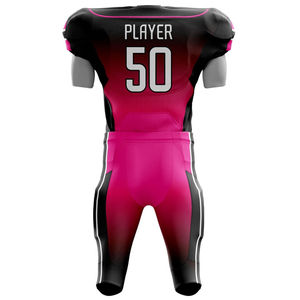 Ensemble d'uniformes de football américain personnalisés, maillot et pantalon, options d'impression pour équipe, uniformes de football américain pour jeunes - Product Image 3