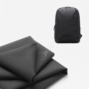 Tissu extensible en nylon noir 100% pour vêtements de sport et d'extérieur - Product Image 1