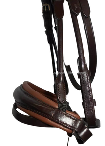 Banda de cuero de alta calidad para cejas, doble brida de caballo, fabricante al por mayor internacional - Product Image 2