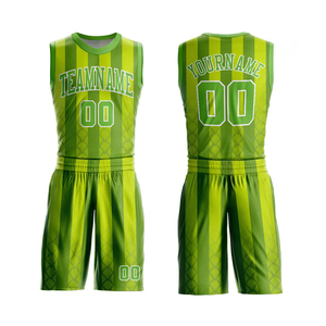 Uniforme de basket-ball unisexe de qualité supérieure, taille plus, respirant, 100% polyester, couleur et logo personnalisés - Product Image 3