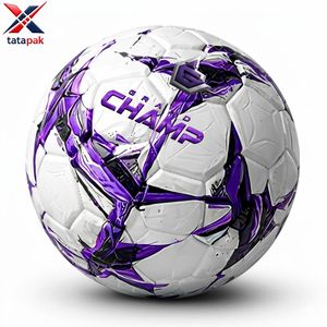 Ballon de football professionnel taille 5 en PVC avec logo, unisexe, pour adultes, match officiel, résistant à l'eau, léger, de haute qualité, écologique - Product Image 4