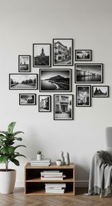 Wedding Eco-Friendly Plastic Photo <b>Frame</b> with Acrylic Cover Elegant <b>Wall</b> Mount 10" Inch Couples - Product Image 4