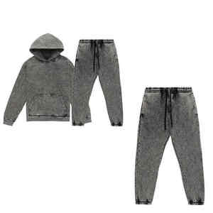 Chándal para Hombre con Lavado Ácido, Diseño Liso de Última Moda, al por Mayor, de la Mejor Calidad, Precios Bajos, Personalizado, Nuevo 2026 - Product Image 5