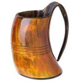 Tazas de Cuerno de Búfalo Hechas a Mano de la Mejor Calidad, Duraderas, Cuernos para Beber, Estilo Moderno de la India - Product Image 3