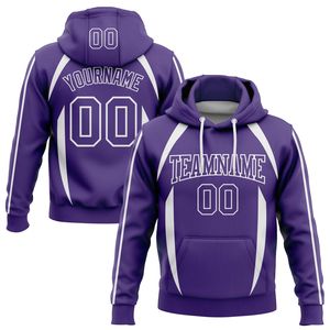 Sudadera con Capucha Personalizada para Hombre, Gris y Blanca, Sublimada, de Poliéster, Informal, Deportiva, para Otoño, con Diseño de Bolsillo para Nombre y Número - Product Image 6