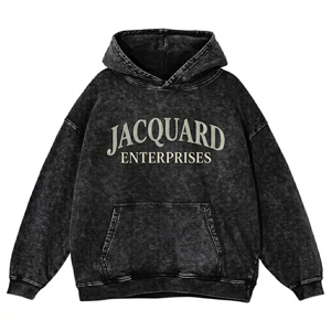 Customizable 100% Cotton Heavyweight Fleece Unisex Winter Pullover Hoodie with 3D for <b>Foam</b> Logo Front - Product Image 3