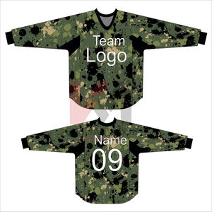 Camiseta de Paintball Personalizada, Tela de Poliéster Ligera, Impresión de Logotipo Sublimado, Ajuste Ajustable, Material que Absorbe la Humedad - Product Image 2