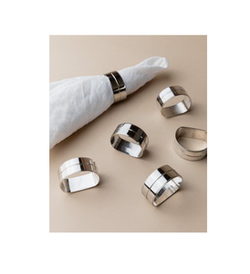 Meilleur design d'anneau de serviette en acier inoxydable, artisanat élégant personnalisé, anneau de serviette en acier pour table à manger, objet décoratif - Product Image 3