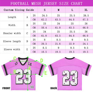 Camiseta de Fútbol de Malla Unisex con Número Estampado, Talla Grande, Transpirable, Deportiva, con Logotipo Personalizado, Venta al Por Mayor - Product Image 6
