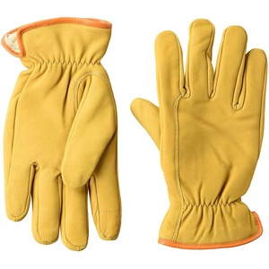 2026 Leather Work <b>Gloves</b> With Wrist Closure, Construction, Motorcycle Driving <b>Gloves</b> For Men - Product Image 1