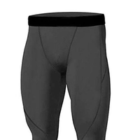 Nouvelle conception Ensemble de compression pour hommes Taille élastique à l'avant Vente en gros Prix abordable Vêtements de sport de haute qualité Respirant Coupe-vent