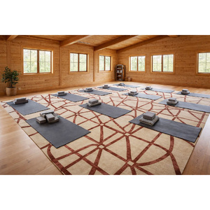 พรมขนสัตว์แท้ 100% ทอมือ งานฝีมือคุณภาพสูง ราคาไม่แพง จากผู้ผลิตในอินเดีย - Product Image 2