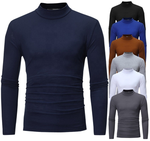 Fast Shipping Wholesale Casual Blank Cotton Jersey Breathable Quick Dry Long Sleeve <b>T</b>-<b>Shirt</b> for Men - Product Image 6