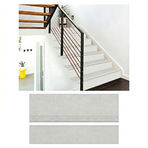 Robuste Extérieur Antidérapant En Porcelaine Finition Mate Mobile 12mm Épaisseur Escaliers Complet 4ft Céramique Contremarche Carreaux - Product Image 6
