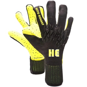 Gants de gardien de but en promotion, haute qualité, design OEM, gants à doigts entiers, design personnalisé, paume en silicone adhésif - Product Image 1