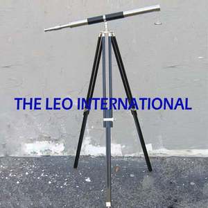 Vente en gros de jumelles bon marché télescope contemporain en métal aluminium poli brillant avec support pour le camping en plein air aventures - Product Image 3