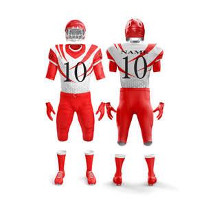 Uniforme de football américain avec nom et numéro d'équipe, uniforme de football américain en différentes couleurs avec services OEM ODM - Product Image 1