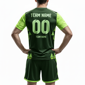 New Football Jersey Men Shorts Shirt <b>Set</b> Customize Soccer Uniform Sportswear Training Wear Tracksuit <b>Set</b> Breathable Fabric - Product Image 2