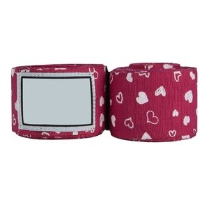 Boxing Hand Wraps High Quality Custom Elastic Bandages Cotton All Seasons Label - Product Image 2