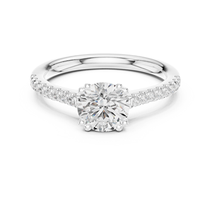 แหวน CZ 10K ทันสมัยเสียงดีเหมาะสำหรับเป็นของขวัญวันเกิดของเด็กผู้หญิง - Product Image 3