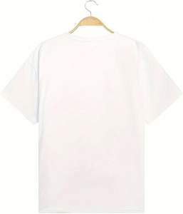 T-shirt graphique Y2K pour hommes, vintage, à manches courtes, col rond, nouveauté - Product Image 2