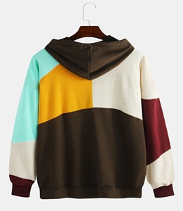 Sudaderas con Capucha Personalizadas para Hombre, Tejido Sólido 100% Algodón, Estilo Urbano, Transpirables, OEM/ODM, Ropa de Moda - Product Image 4