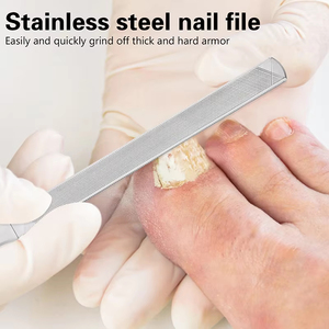 ตะไบเล็บสแตนเลสแบบมืออาชีพตะไบเล็บสองด้านคุณภาพสูง - Product Image 6